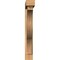 Ekena Millwork Funston Block Smooth Bracket w/ Offset Brace, Western Red Cedar, 5 1/2"W x 34"D x 40"H BKT0604X34X40FST05SWR - alternate 2